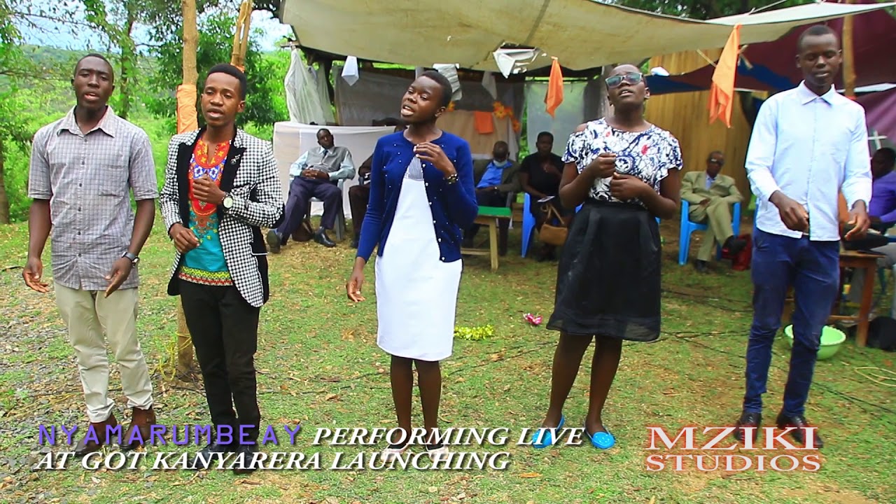 Nyamarumbe ay performing live at Got Kanyarera launch