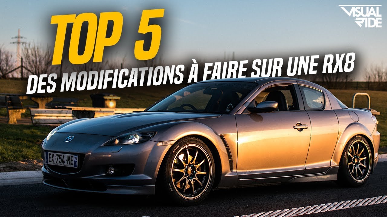 MAZDA RX8 : TOP 5 DES MODIFICATIONS À FAIRE ! 🛠️