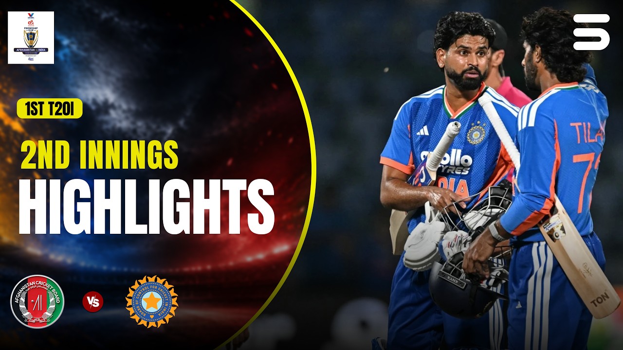 2nd Innings Highlights | India Storm to Victory! | 1st T20I | IND vs AFG 2026 | M9N1J
