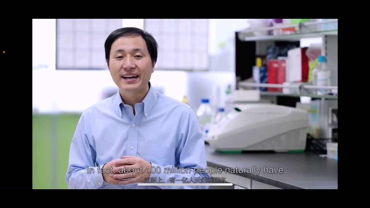 Gene editing of CCR5 in autologous CD4 T cells of persons infected with HIV
