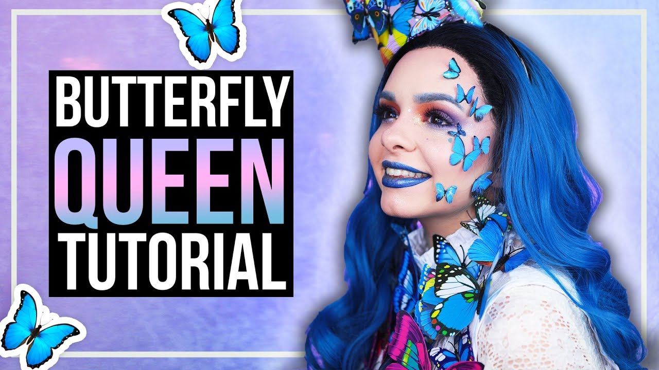 BUTTERFLY QUEEN - Schmetterlingskönigin - Makeup & Kostüm DlY - Effie Trinket Inspired