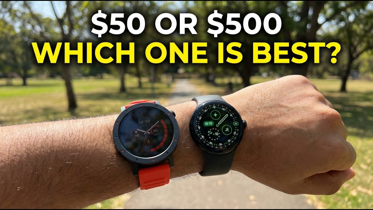 Budget vs Premium Smartwatch 2026: CMF Watch 3 Pro vs Pixel Watch 4 (Shocking Result)