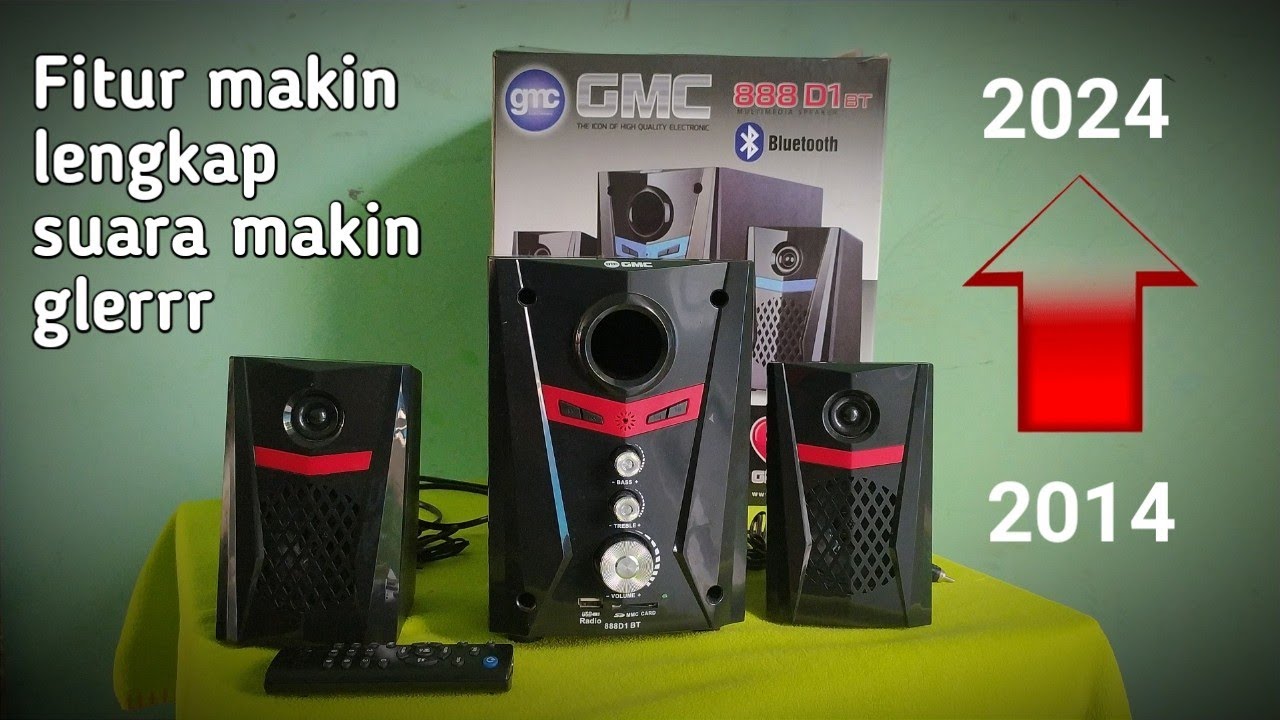 GMC 888D1 KELUARAN PERTAMA 2014 UPDATE BLUETOOTH DITAHUN 2024 MASIH OKE DAN MENGGELEGARRR!!