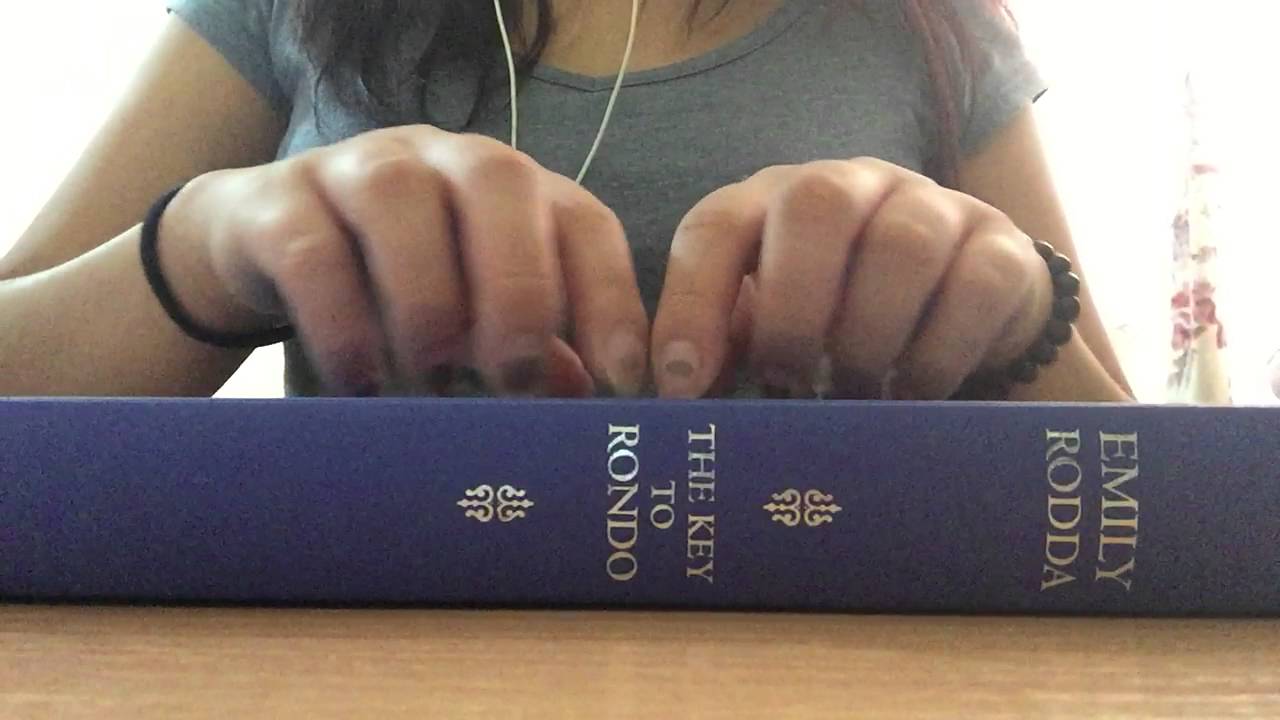 ASMR: book scratching
