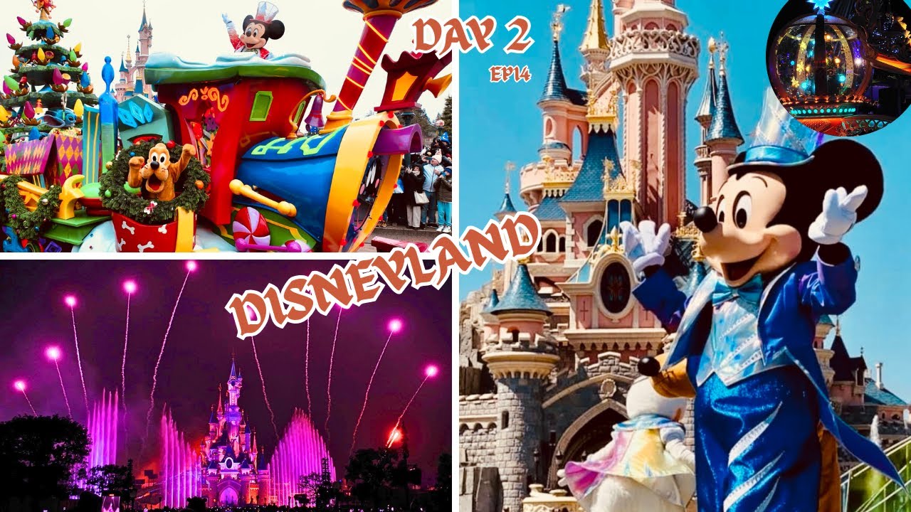 We Left Paris and Entered a Fairytale | Disneyland Paris Rides, Parades & Fireworks