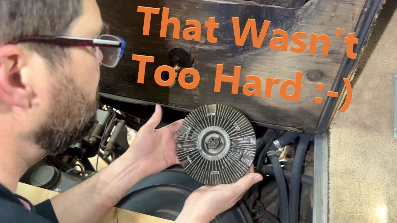 GMC Motorhome Fan Clutch Install