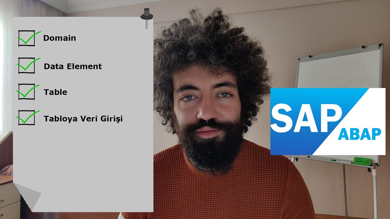 SAP ABAP Eğitimi 3 - Table, Data Element ve Domain