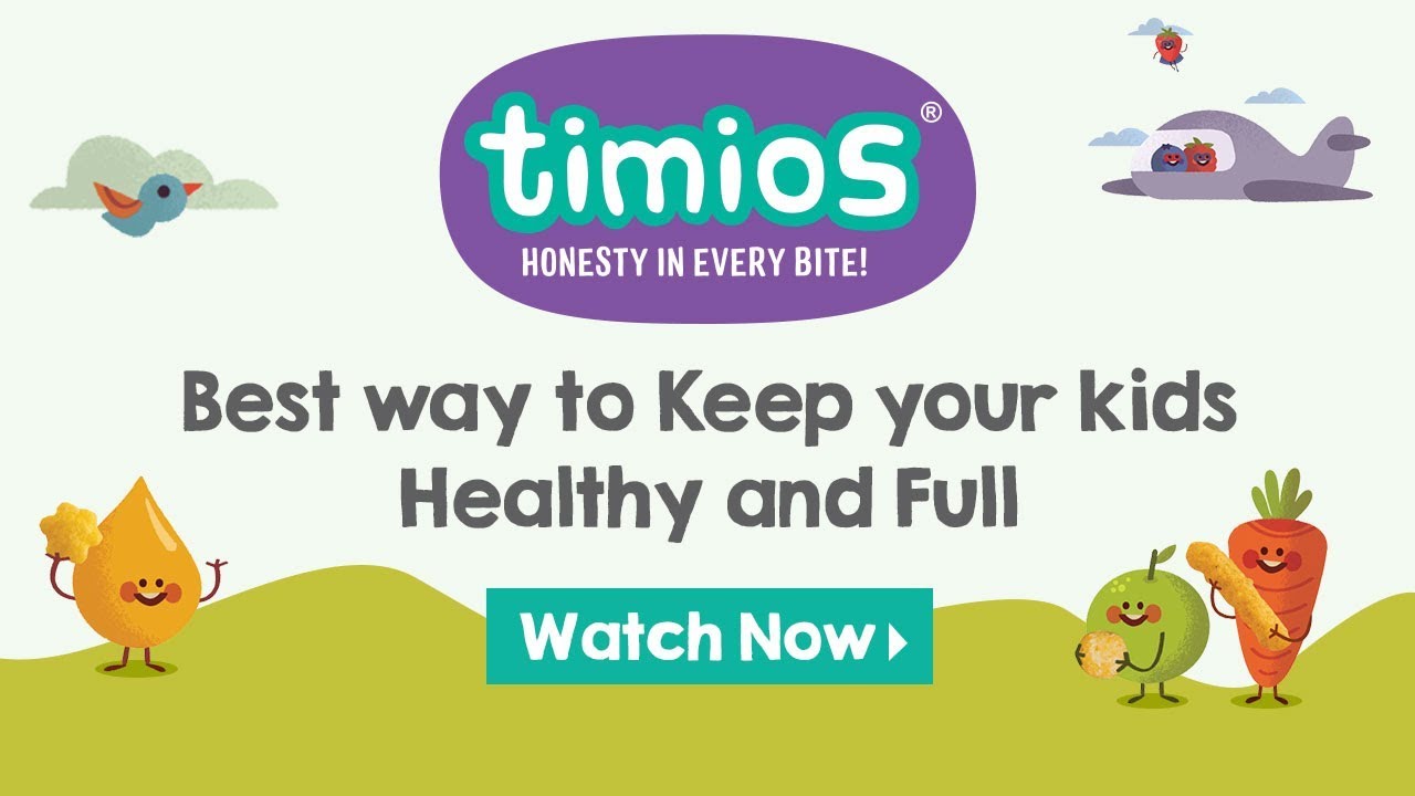Best Way To Keep Kids Healthy and Full| Timios|100% Natural Products