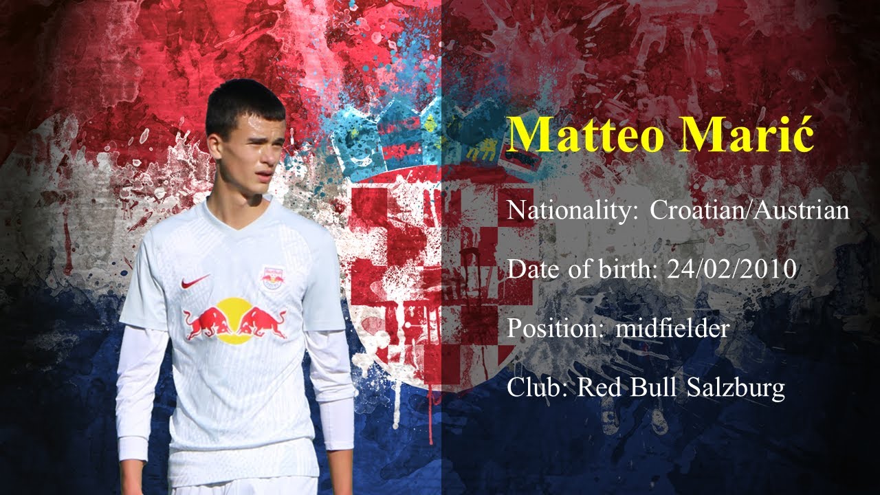 Matteo Marić | RB Salzburg | Highlights | 2024