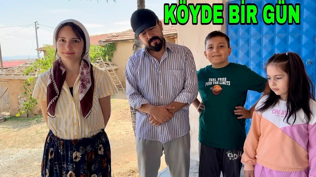 ZEYNEP HİRANUR KÖYDE BİR GÜN GEÇİRMEK/ KÖYDE YAŞAM/ماما جابت بيبي - جنى مقداد | طيور الجنة