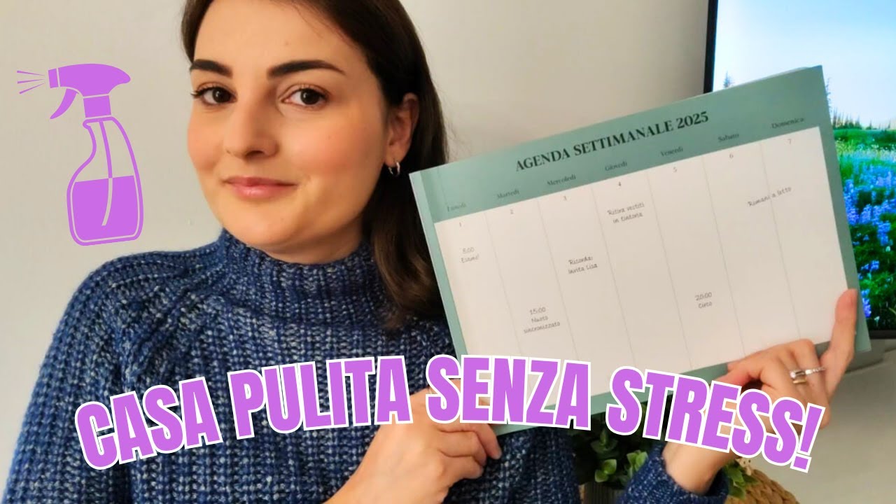 COME ORGANIZZARE LE PULIZIE DI CASA SENZA STRESS || LA MIA CLEANING ROUTINE SETTIMANALE