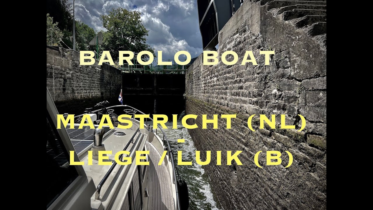 Timelapse 006 in 4K Maas river sailing from Maastricht (NL) to Luik in Belgium.