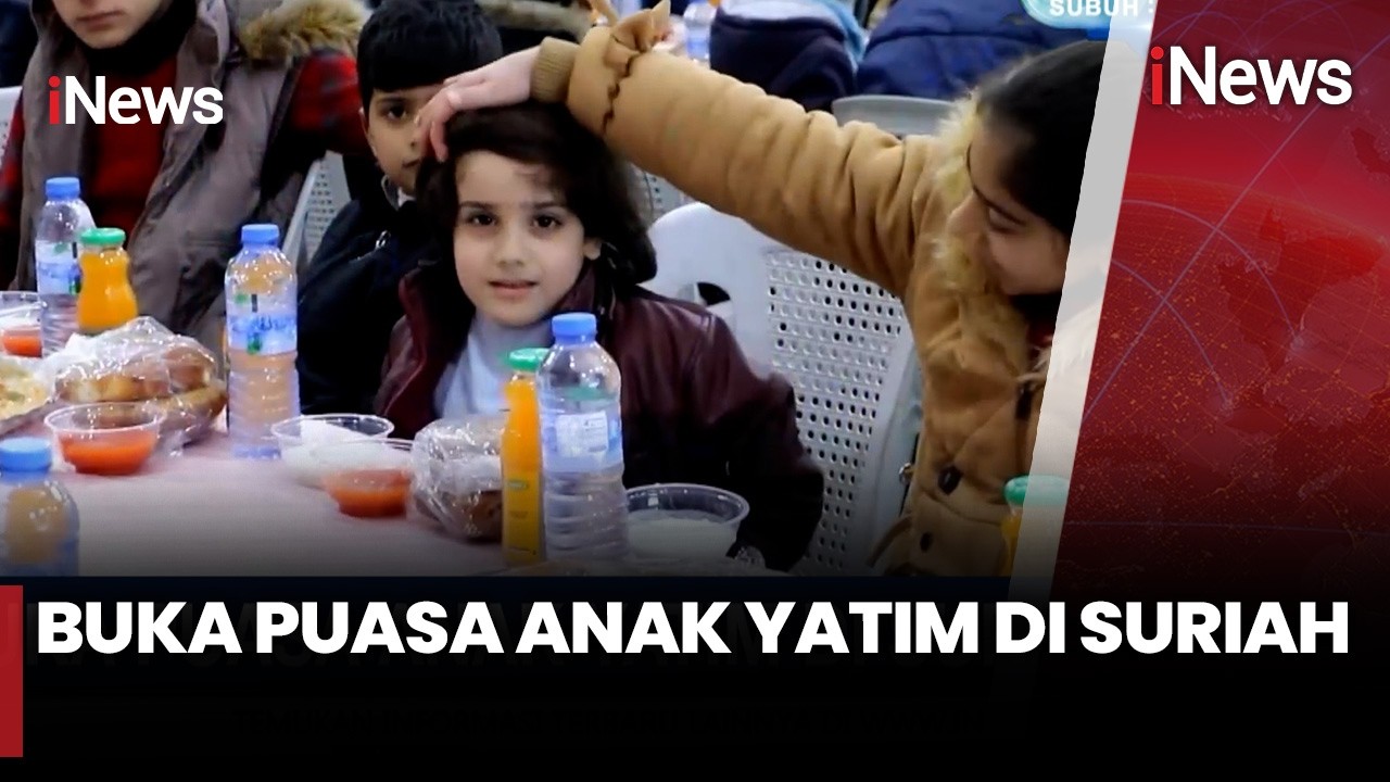 Ramadan Penuh Berkah, 800 Anak Yatim Berbuka di Suriah | iNews Pagi (2/3)