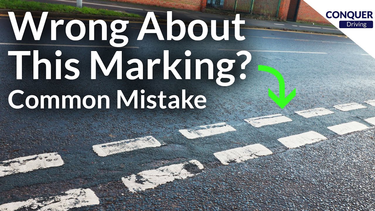 Does This Line Mean No Entry? Common Driving Mistake