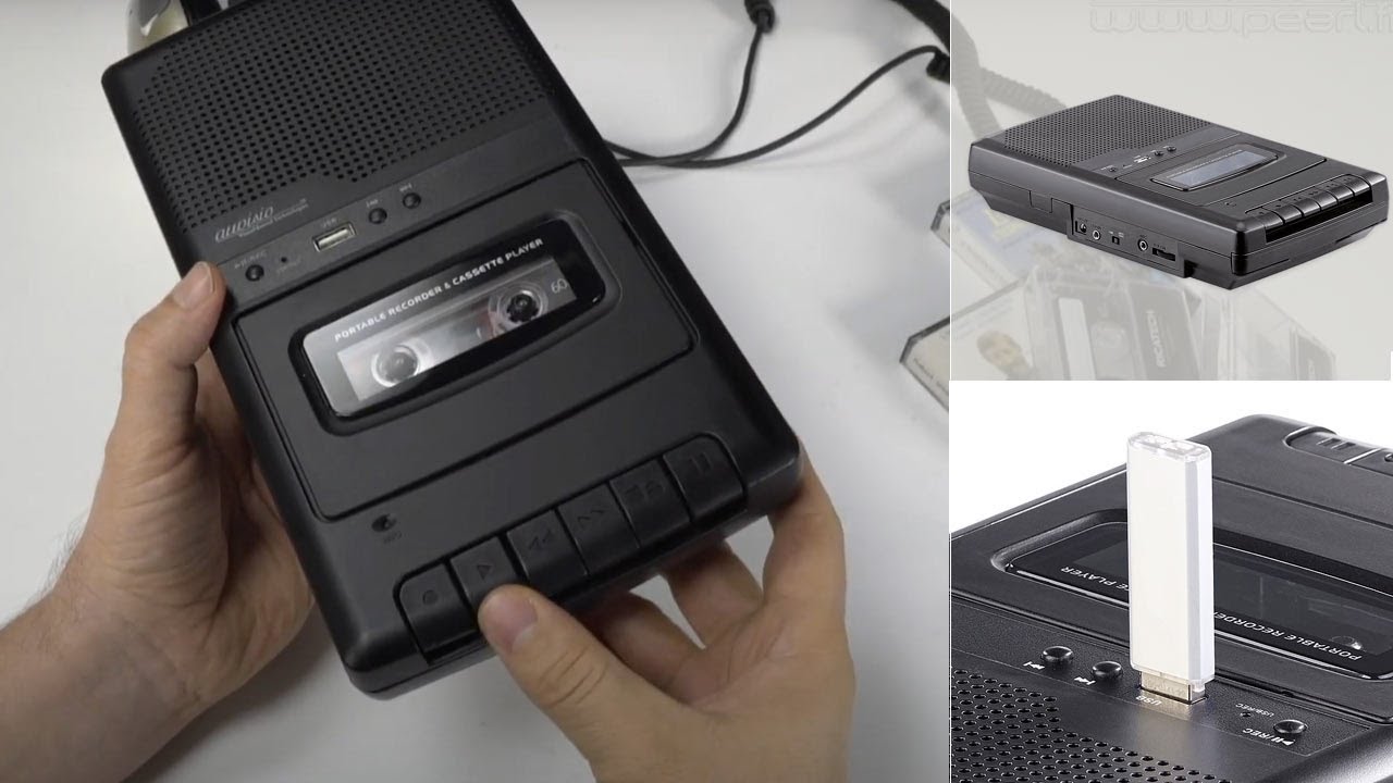 Le retour des K7 audio - le LECTEUR DE CASSETTES & NUMERISEUR USB - [PEARLTV.FR]