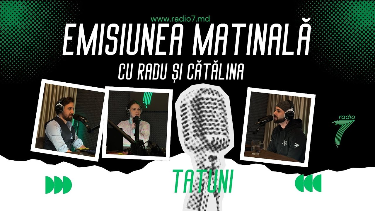 TATUNI la Radio 7: Ukulele live, povestea numelui și pasiunea pentru motoare
