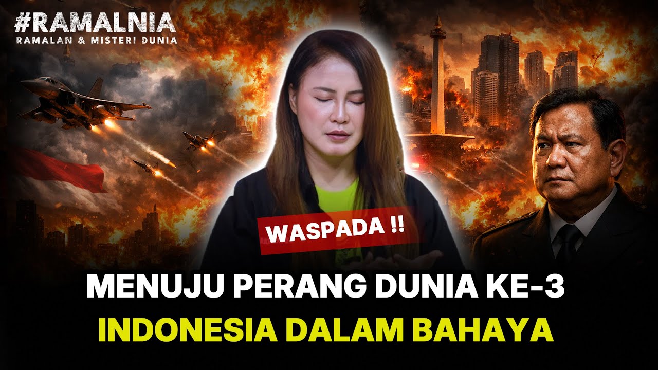 🔴PERANG DUNIA KE-3 SEMAKIN DEKAT⁉️VELLINE RATU AYU LIHAT INDONESIA AKAN TERJEPIT‼️#RAMALNIA