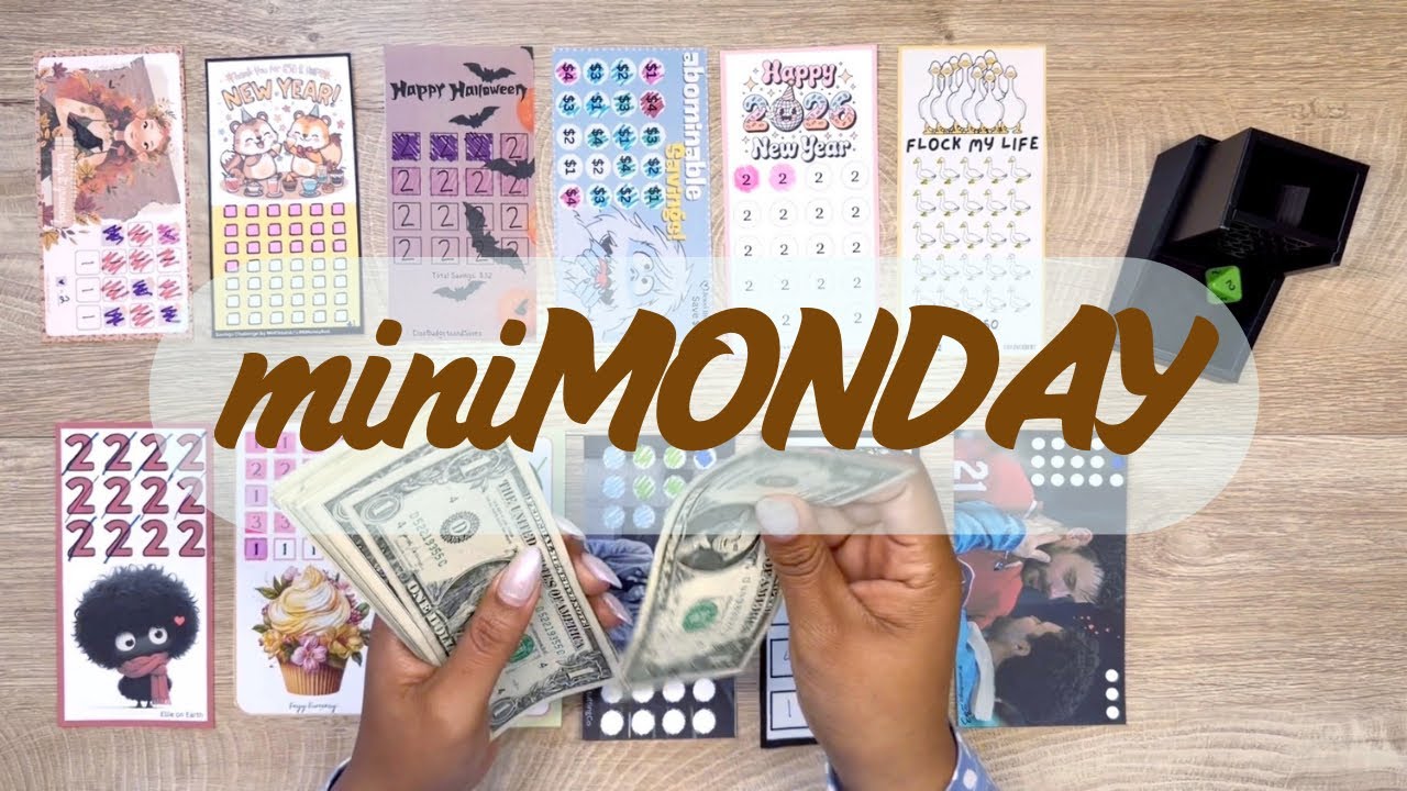 Monday Mini Saving Challenges | FIRST Week of FEBRUARY! #minimonday