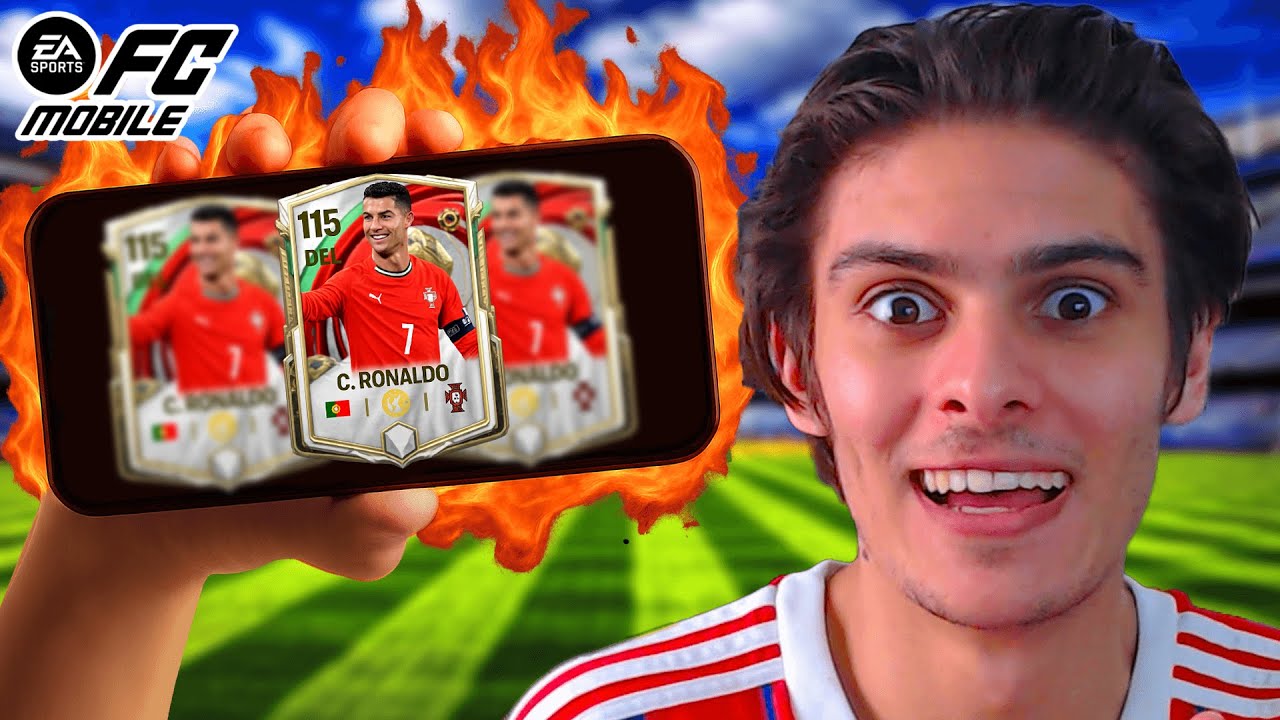 🔴 HOY SALE CRISTIANO RONALDO 115 DE GRL - FC MOBILE 25