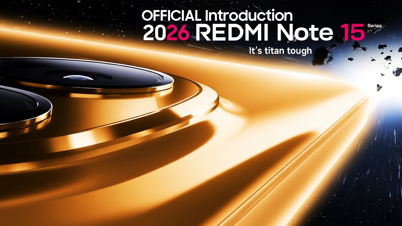 New Phones 2026 - Xiaomi Redmi Note 15 5G series Official - FIRST LOOK Trailer Introduction🚀