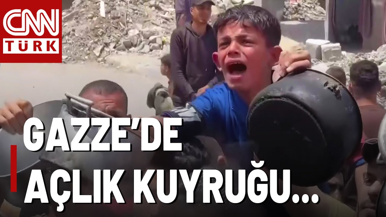Gazze'de Yürek Yakan Görüntü! 