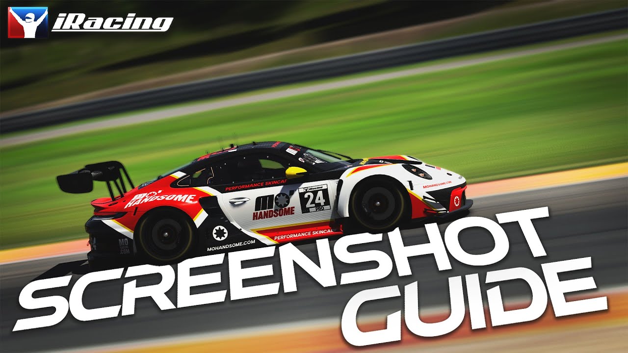How to Capture Stunning iRacing Screenshots