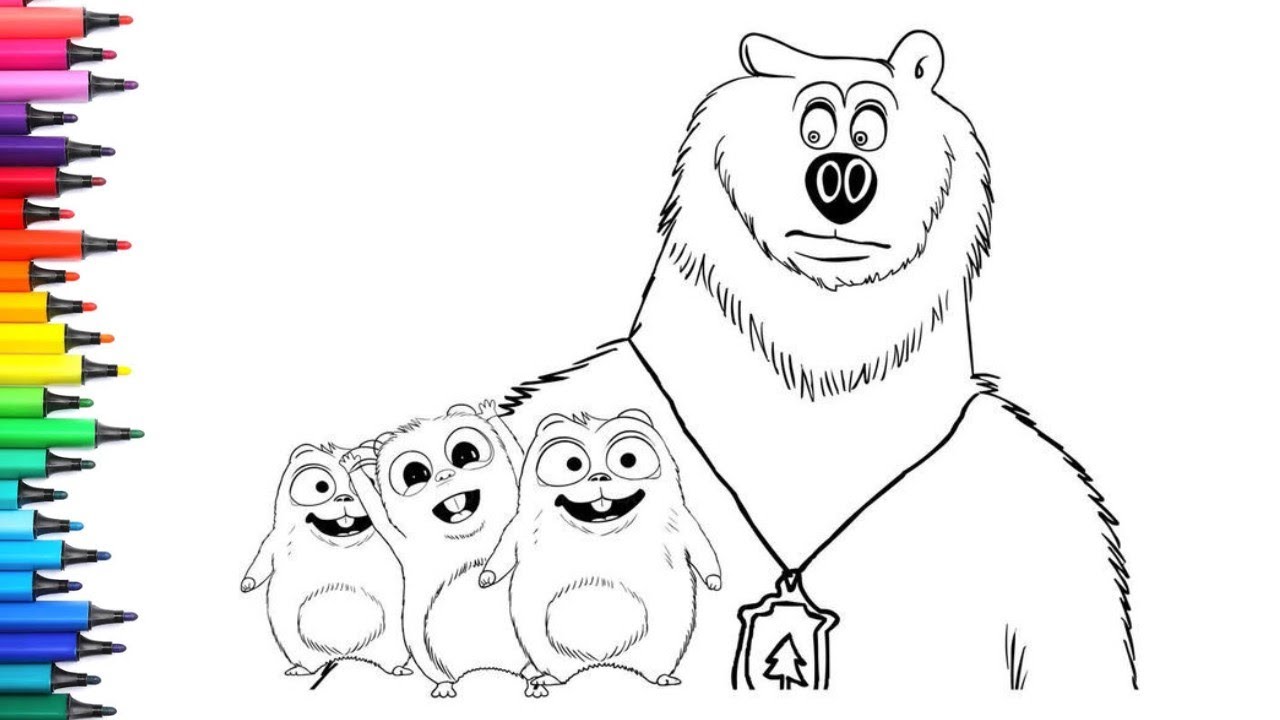 Grizzy And Lemmings Drawing Painting & Coloring For Kids and Toddlers_ Child Art #grizz&lemmings