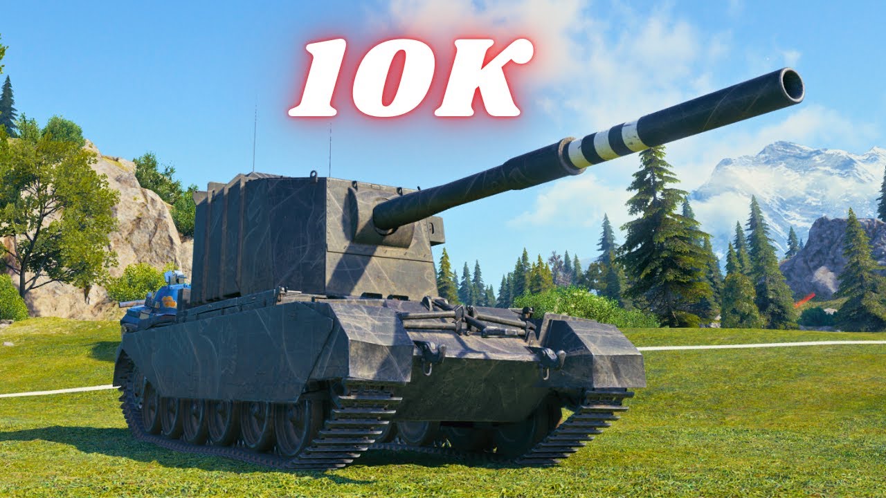 FV4005 Stage II  10K Damage & FV4005 - 12.5K dmg World of Tanks