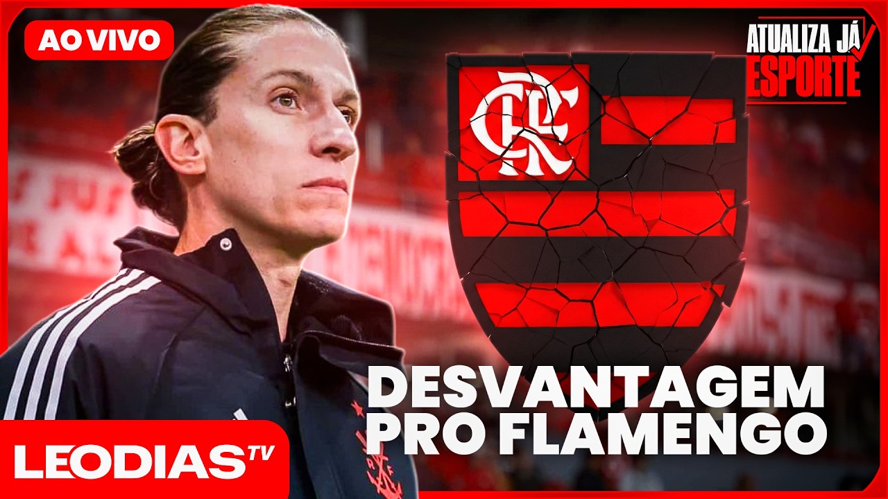 ACABOU pro Flamengo? Felipe Luiz CORRE RISCO?  | Atualiza já Esporte | LeoDias Tv