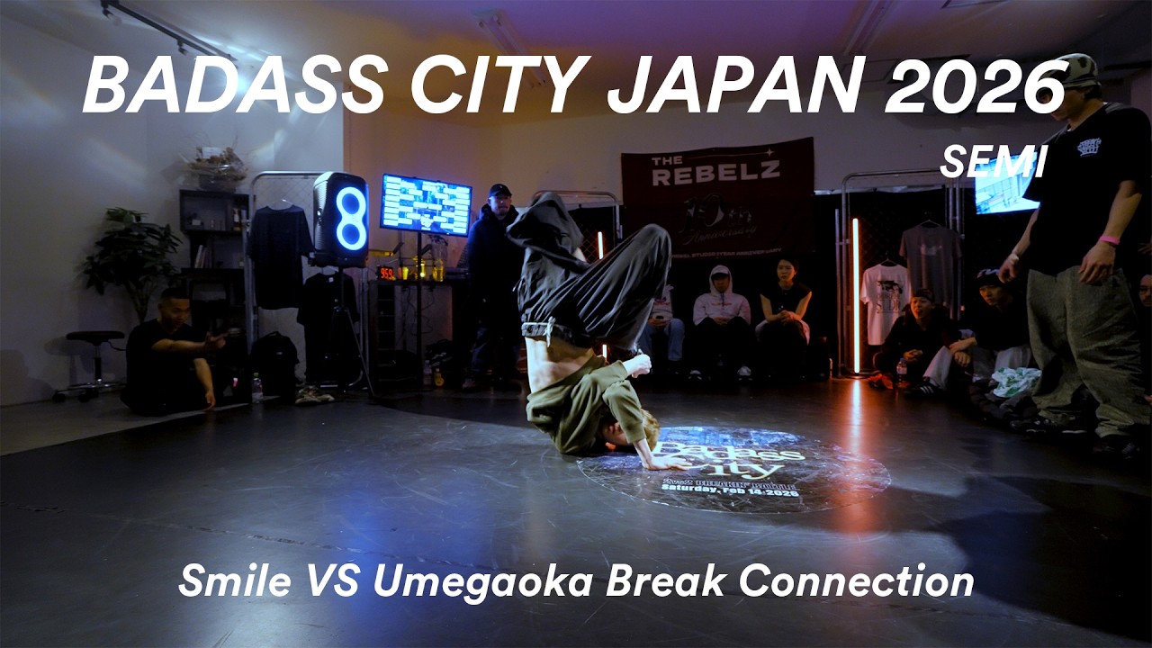 Smile VS Umegaoka Break Connection | SEMI | Badass City Japan 2026 | Spin Control