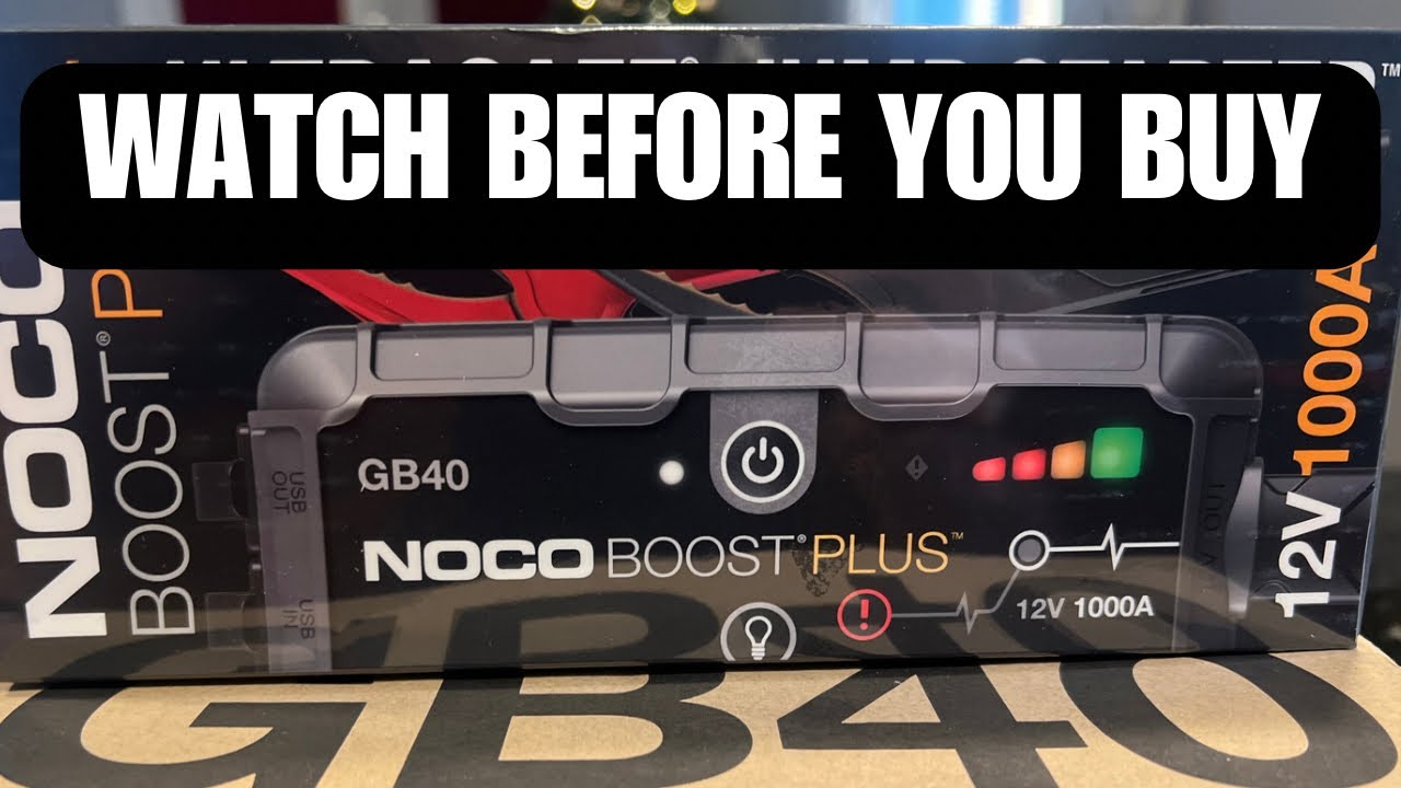 КАК ИСПОЛЬЗОВАТЬ NOCO BOOST plus GB40