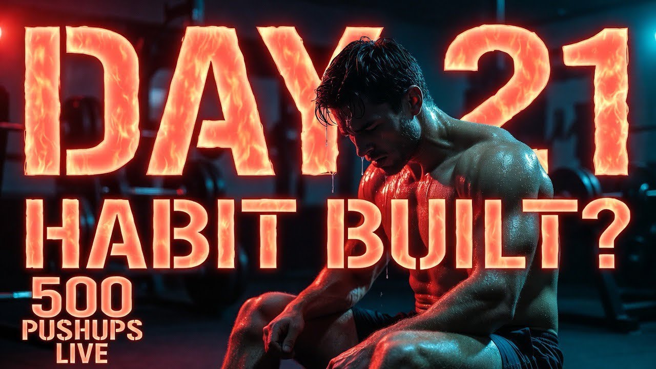 Day 21 Of 30 – 500 Push-Ups 30 Day Challenge
