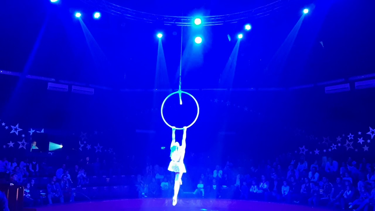 Modern Aerial Ring Veronica Mereuta #aerialtricks #circus #billieeilish #badguy #show #flying