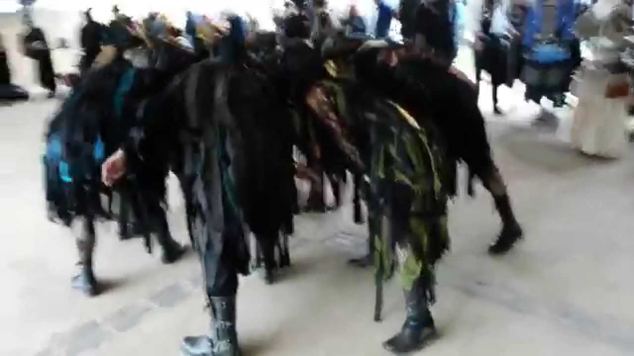 Beltane Border Morris performing Tregeseal at Upton Folk Festival on Saturday 2nd May 2015