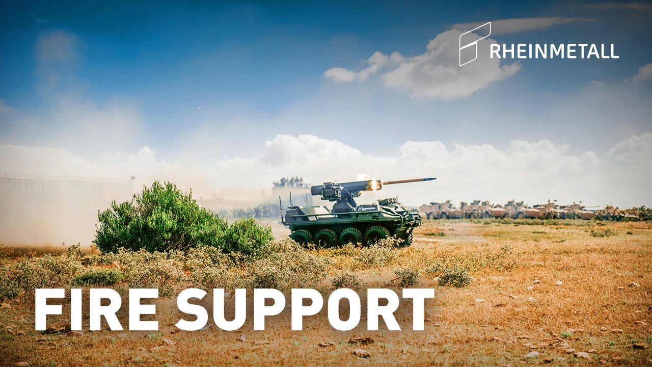 Rheinmetall unveils its Mission Master SP &ndash; Fire Support at the Ammunition Capability Demo 2019