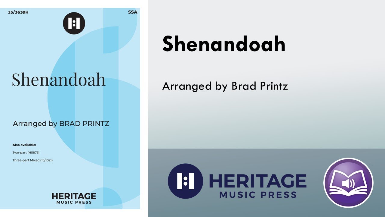 Shenandoah (SSA) - arr. Brad Printz