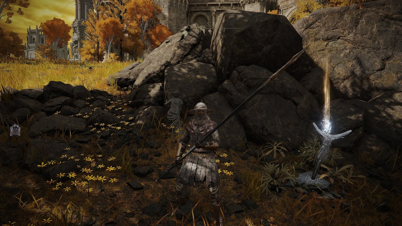 Elden Ring, Old Soldier of Godrick Fights Draconic Tree Sentinal