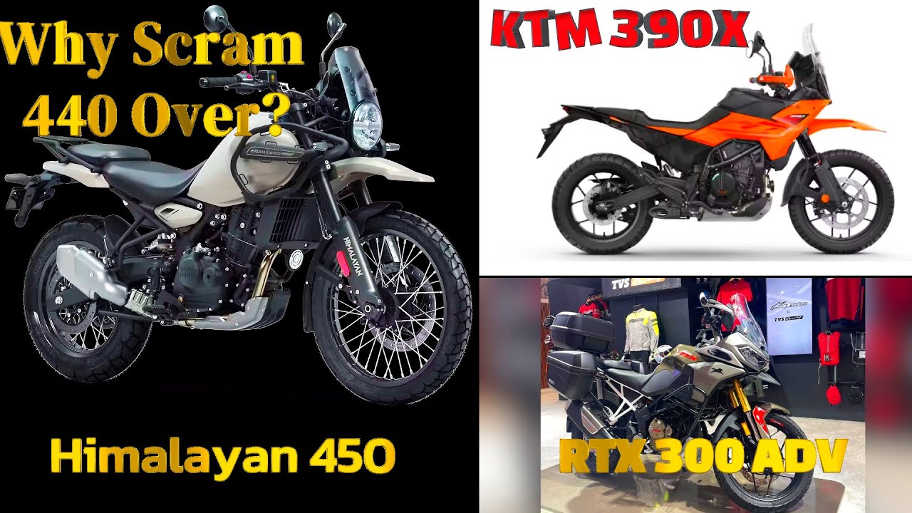 Why I Chose Scram 440 Over Himalayan 450, KTM 390X & TVS RTX 300  Real Rider Review