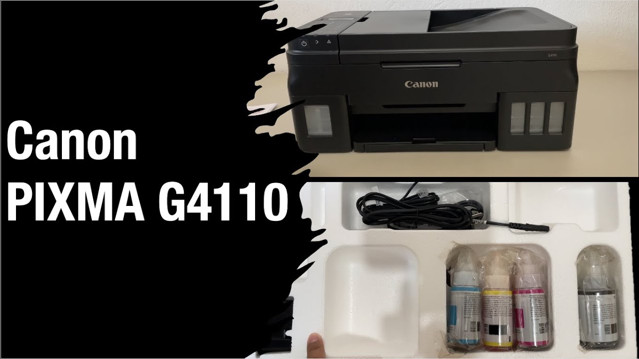 Canon PIXMA G4110 - Unboxing y revisión de una Multifuncional versatil, completa y económica.