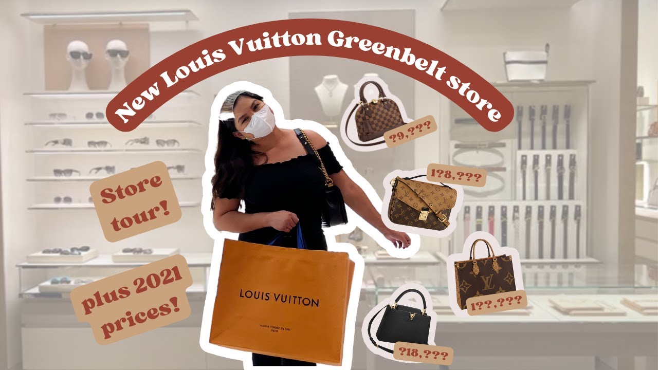 Buying my Xmas Gift + New Louis Vuitton Greenbelt 3 Store WITH 2021 PRICES