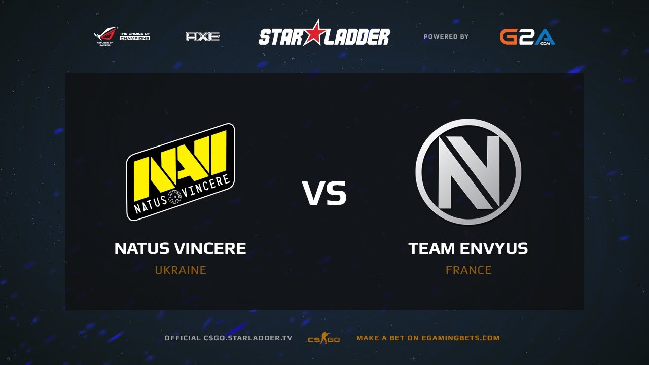 NaVi vs ENVYUS part 1 (bo3) [Starladder] CS:GO RUS 16.01.2016