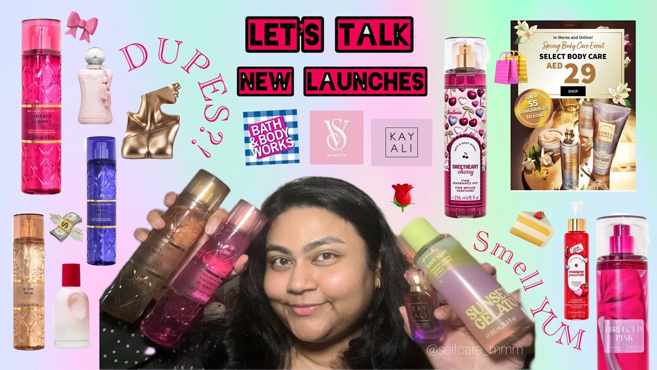 New Fragrance Launches🤩Bath & Body Works Everyday Luxuries & Gourmands🍰Kayali🌹VS Pistachio Scents🍨🍒