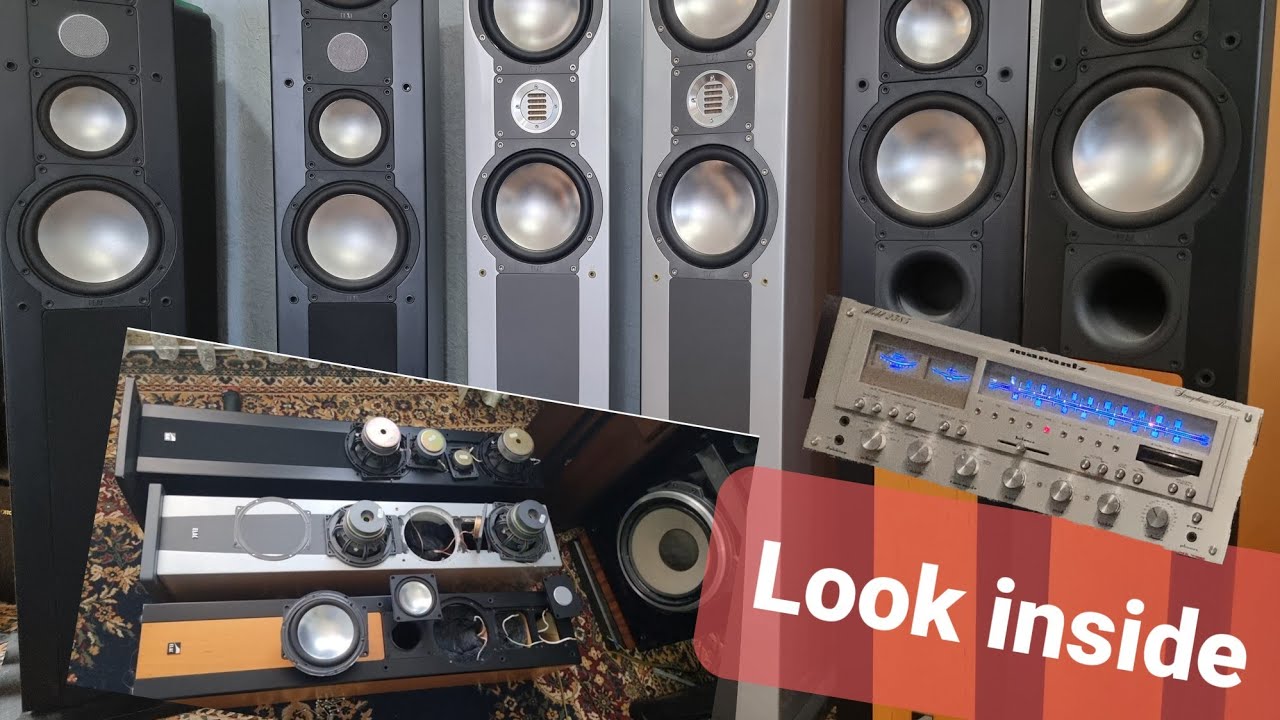 Look inside Elac FS 208 CL 142 202 Test demo sounds with Marantz 2385