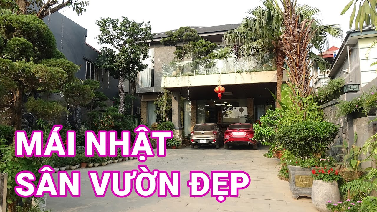 Khám Phá Biệt Thự Sân Vườn Phong Cách Mái Nhật | A+ Concept