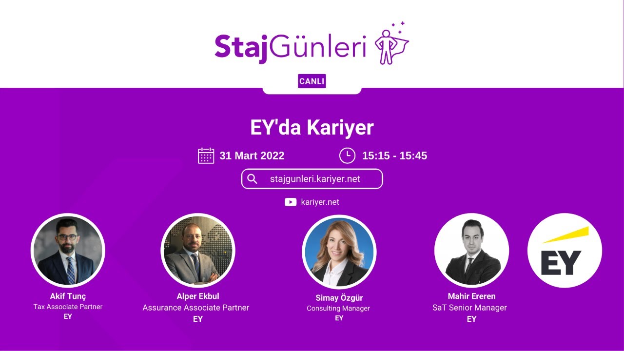 Staj Günleri - EY'da Kariyer