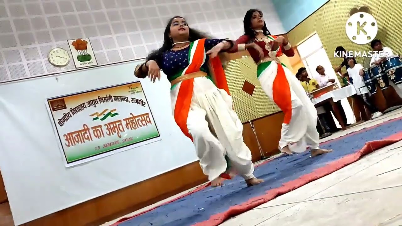15th August 2022 celebration in Kendriya vidyalaya ordnance factory Nalanda Rajgir