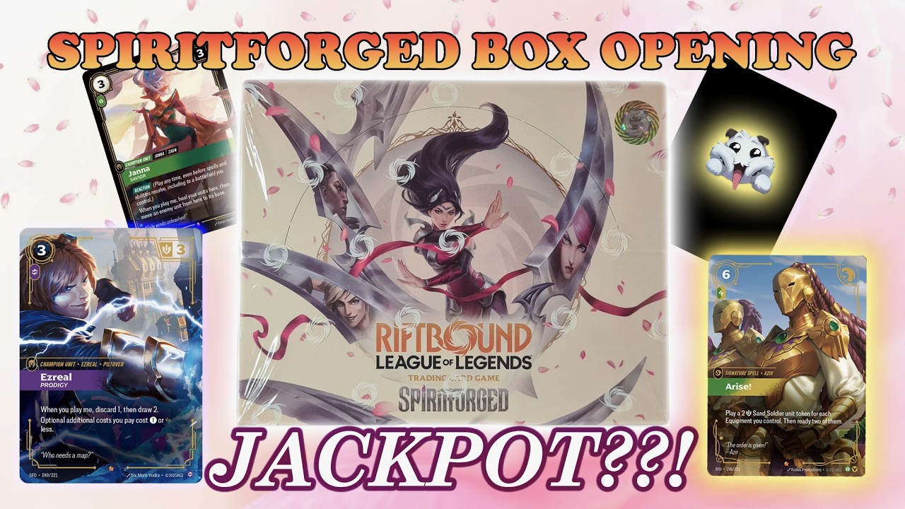 We Opened a Spiritforged Box and Pulled THIS… (INSANE LUCK)