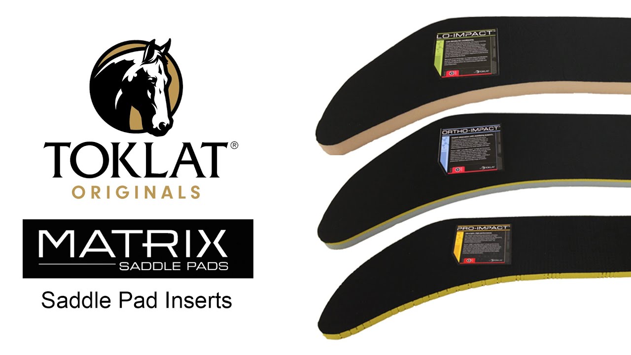 Toklat Matrix Saddle Pad Insert Demonstrations