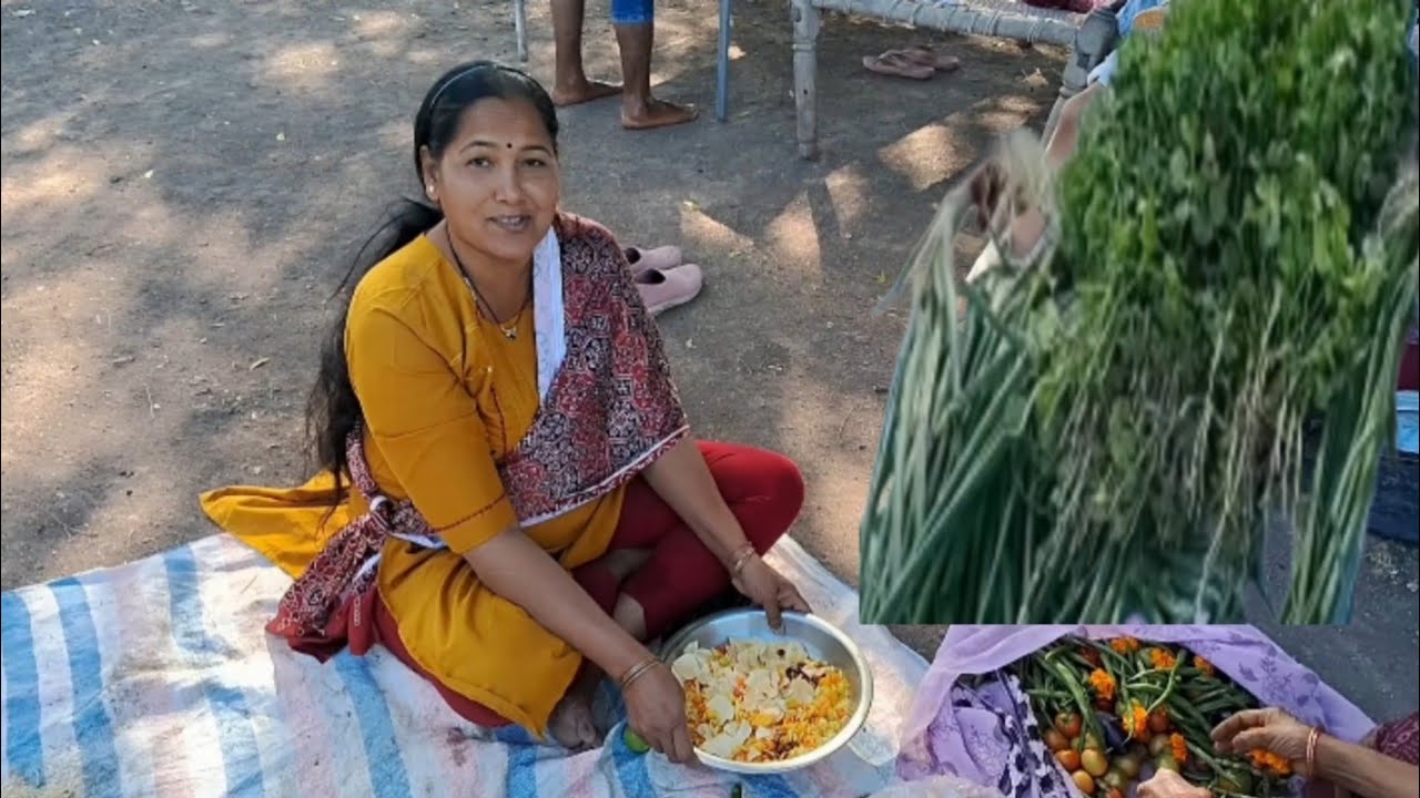 વાડીની ભેલ ખાવાની મોજ 🤤 | Farm Life & Flowers Beauty 🌼