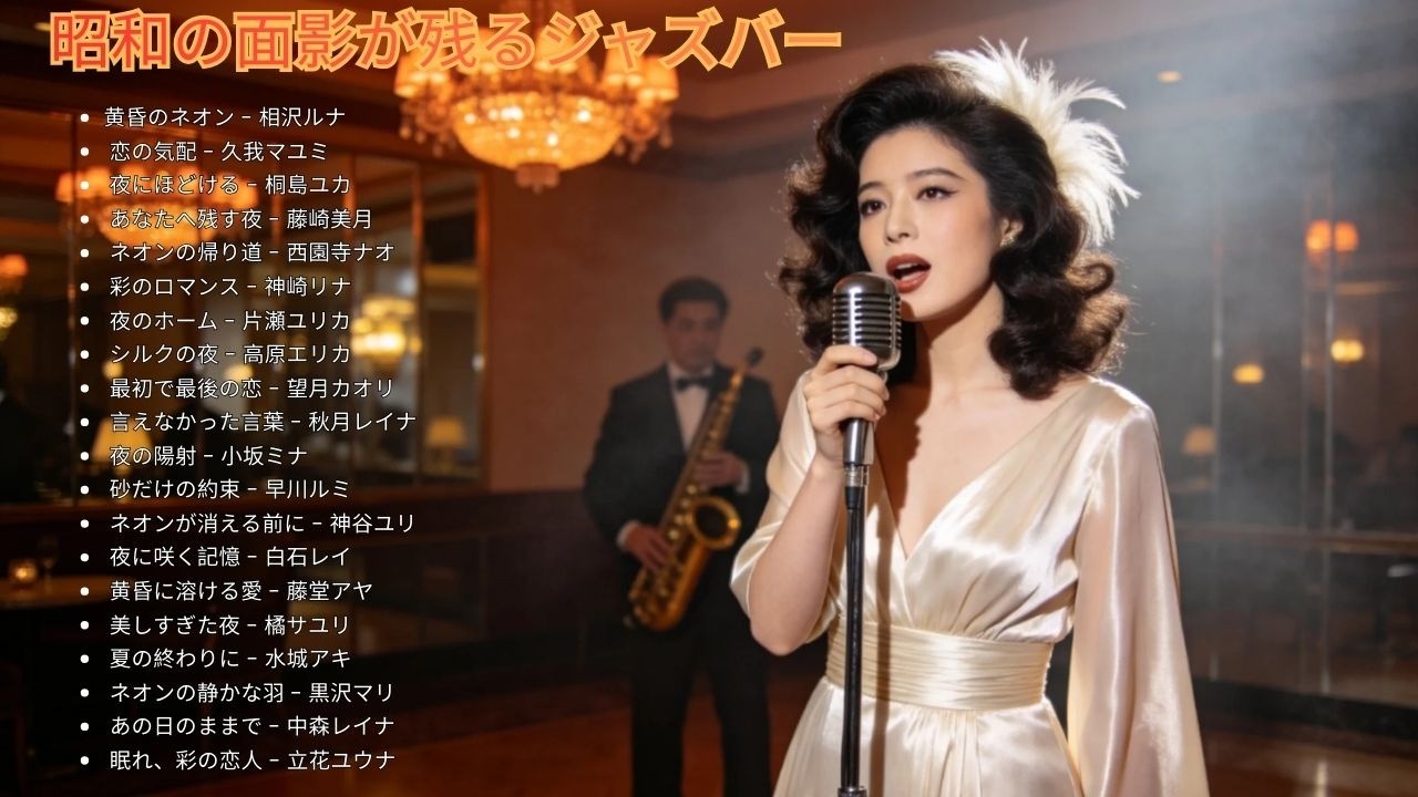 昭和レトロジャズ｜あの夜を思い出す大人のためのBGM